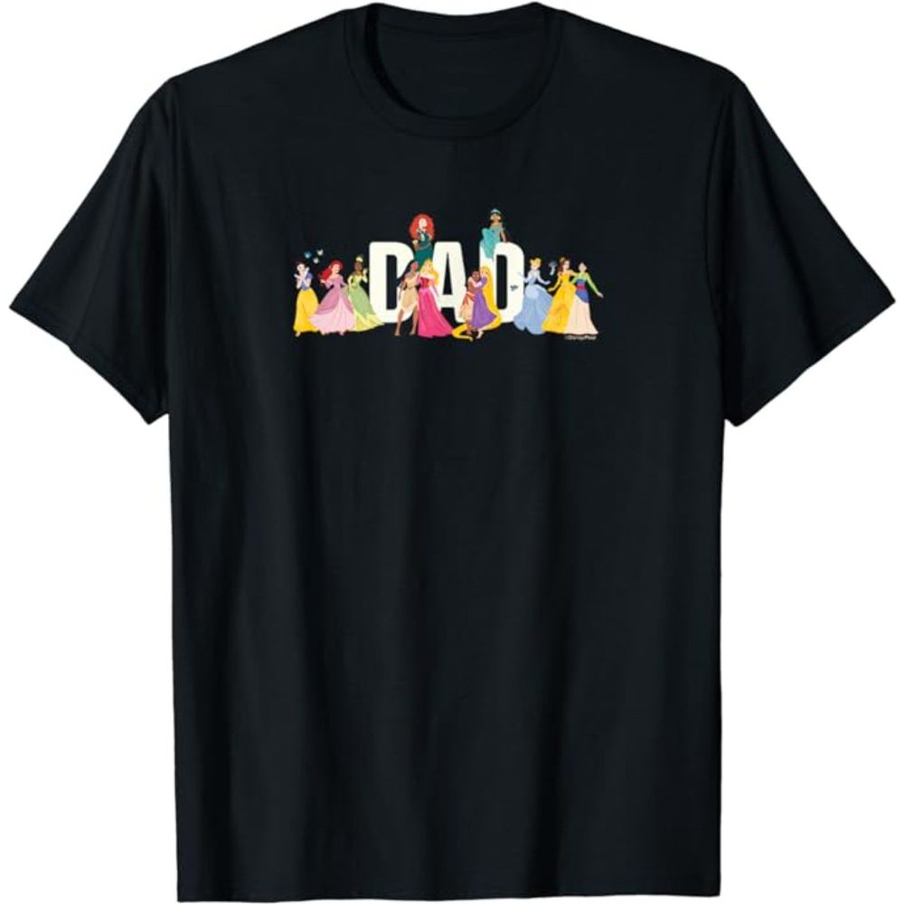 Disney Princess Squad Mens's Dad Family Trip Vacation Reunion TShirt US XL: NWOT